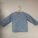 baby gap floral quilted jacket 3Y