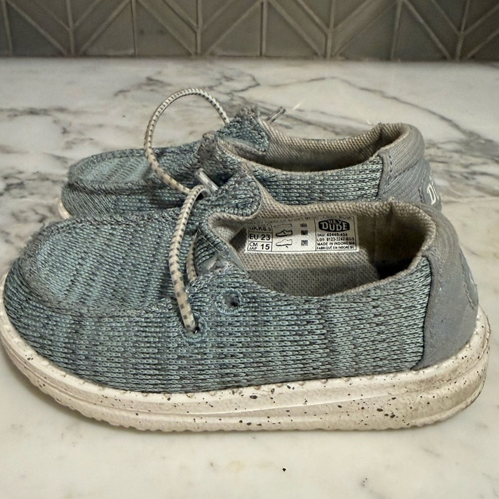 hey dude toddler slip ons 7c