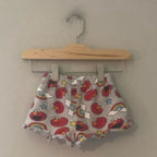 sesame street girls' elmo shorts 2T
