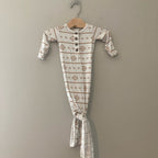 lou lou & co white gold gown newborn