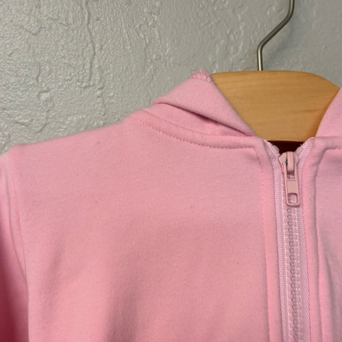 lola and the boys pink smiley sweatsuit 2T