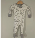 burt's bees baby alphabet footie 0-3M