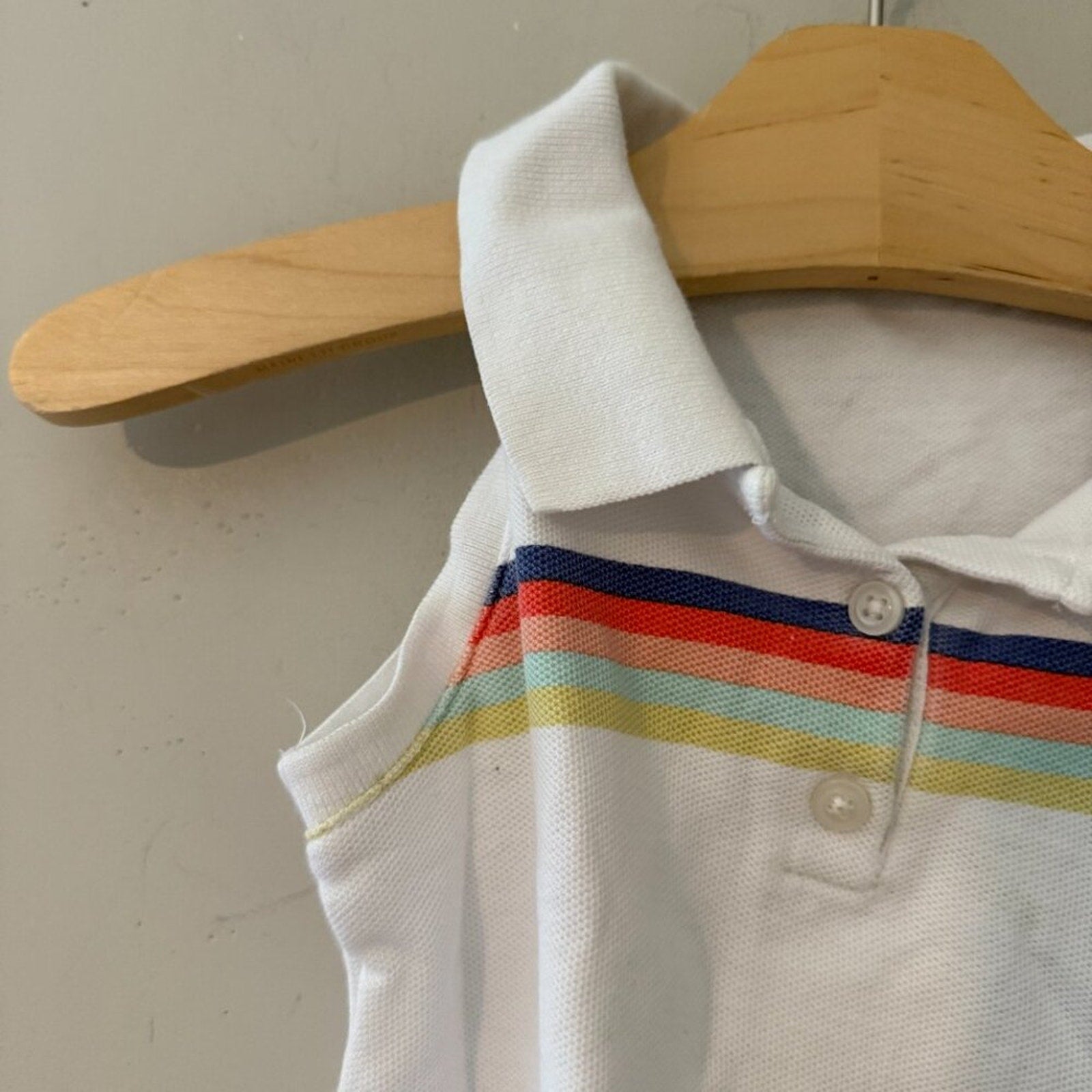 janie and jack girls' sleeveless golf top 4Y
