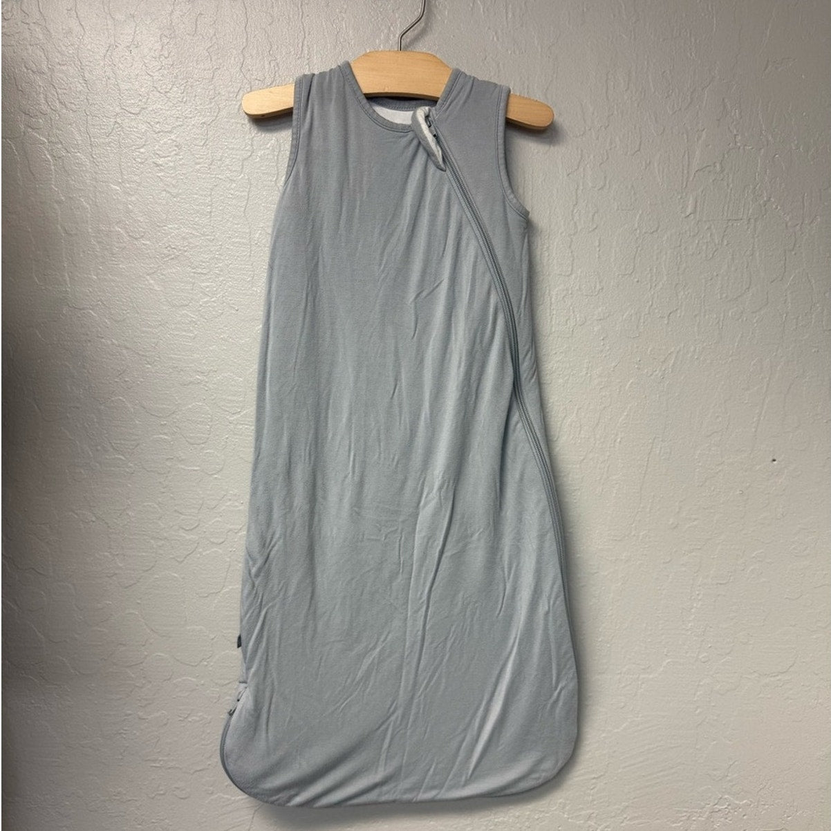 kyte baby gray bamboo sleep sack 1.0 tog 0-6M