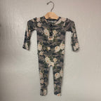 gigi & max floral bamboo romper 12-18M
