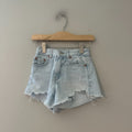 zara girls' jean shorts 7Y
