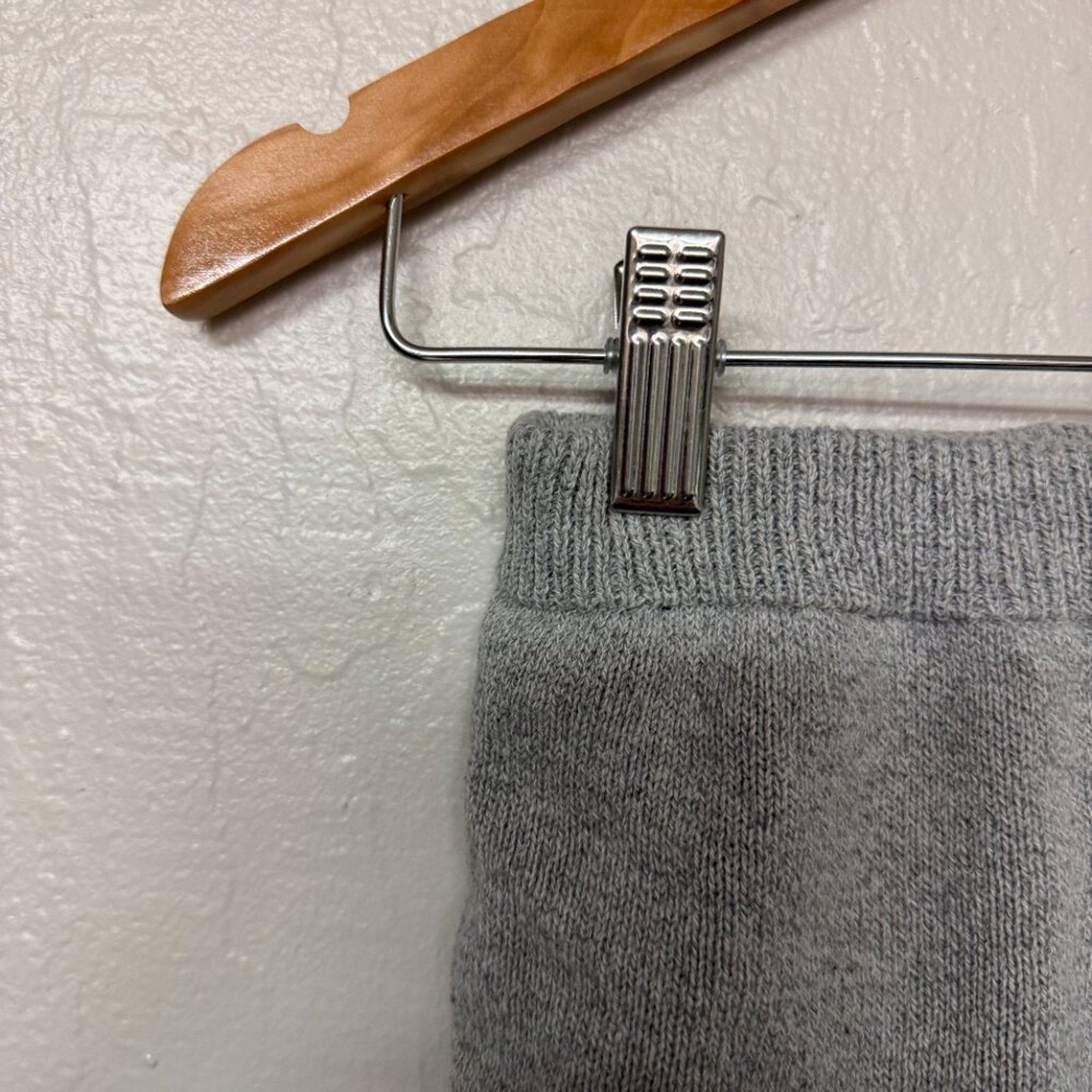 zara boys' gray knit shorts 4-5Y
