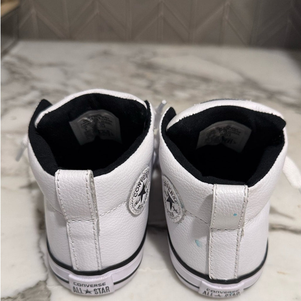converse all-star leather shoes 9C
