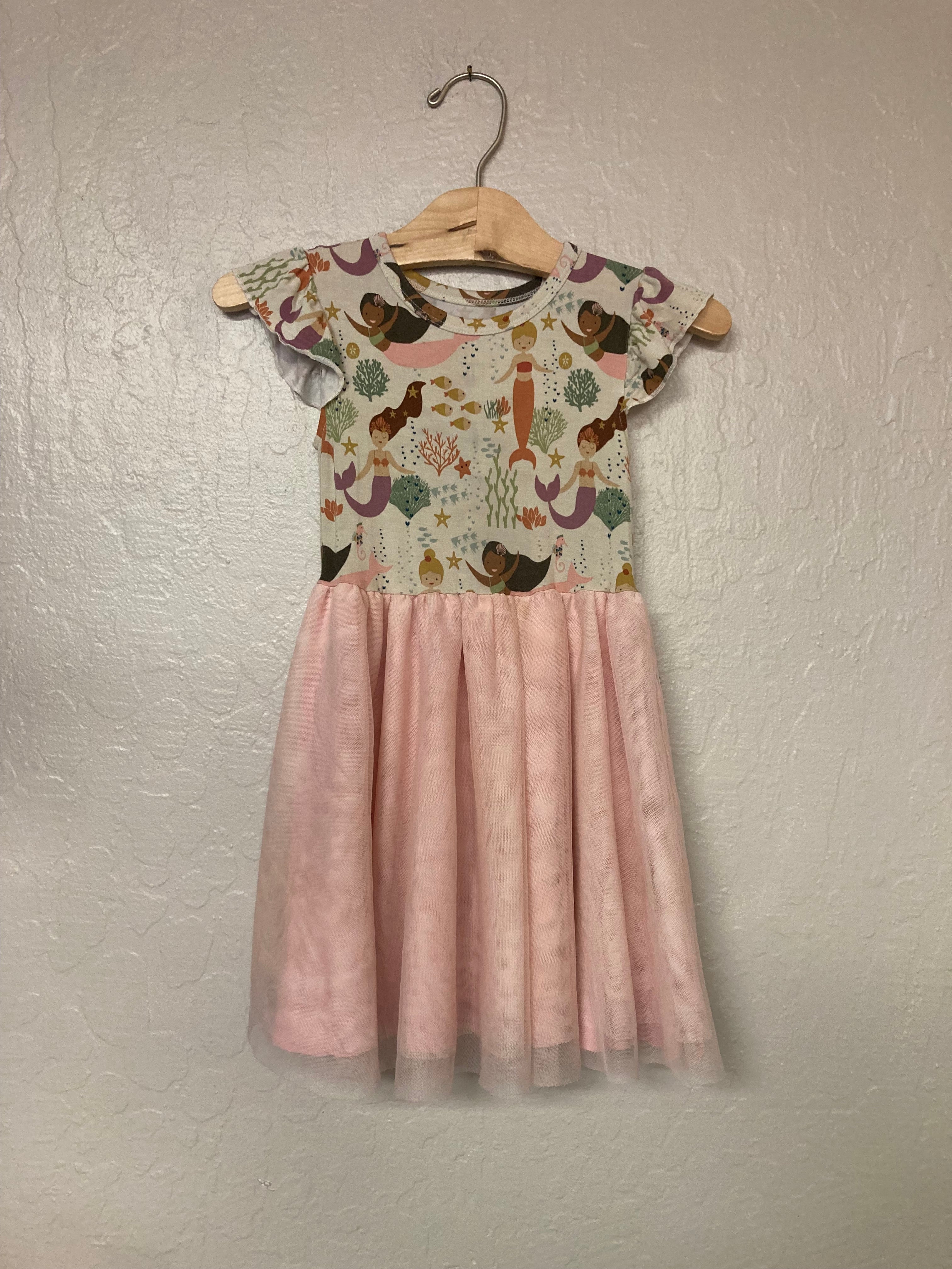 emerson and friends mermaid dress 2-3Y