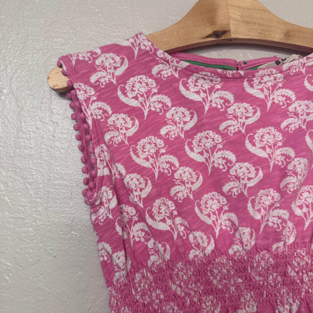 mini boden pink dress 6-7Y