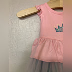 lemons love layette pink blue romper 3-6M