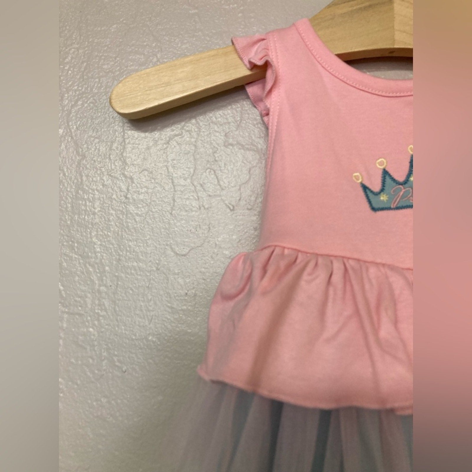 lemons love layette pink blue romper 3-6M