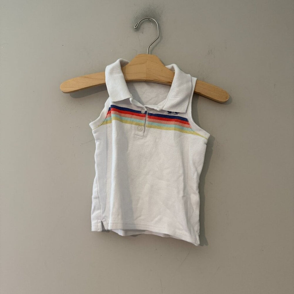 janie and jack girls' sleeveless golf top 4Y