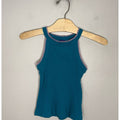 old navy blue ribbed girls' tank 3Y