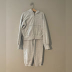 abercrombie kids set sweatsuit girls comfy zip hoodie 13-14Y