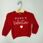 reverie threads red valentine sweater 12-18M