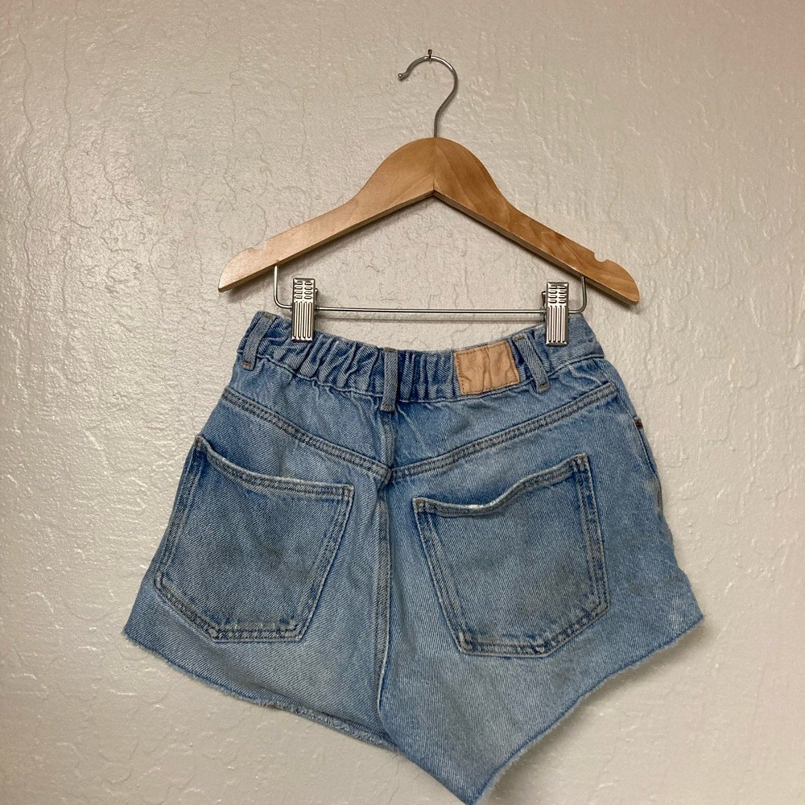 zara girls' jean shorts cutoffs mom jeans 10Y