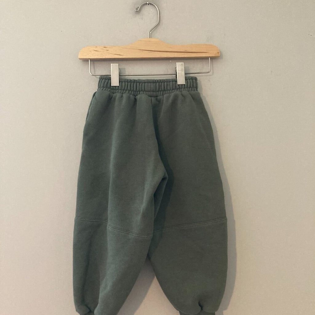 zara boys' green joggers 5Y