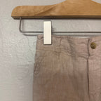 janie and jack beige linen pants 6-12M