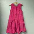 mini boden girls’ pink corduroy sleeveless dress 11-12Y