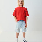 zara boys' denim shorts 8Y