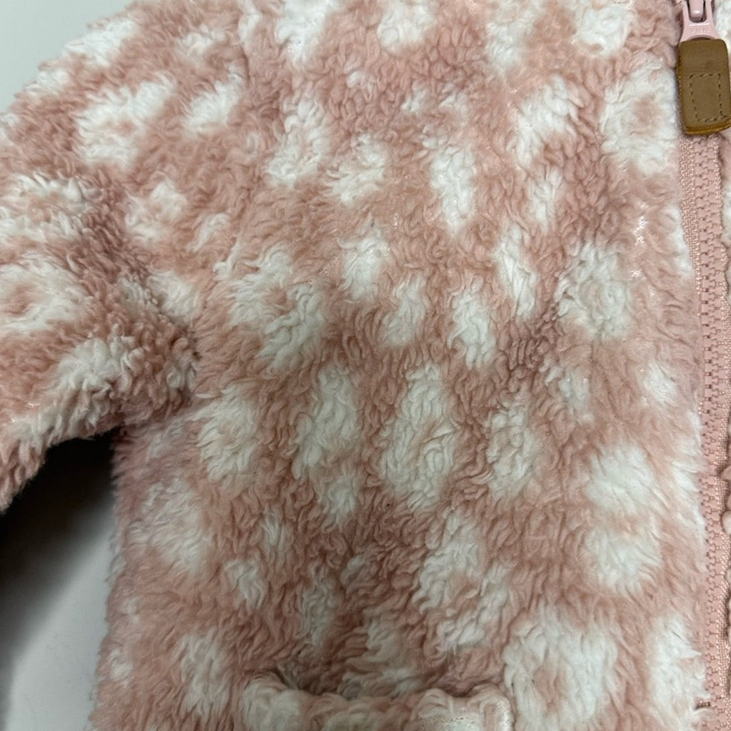 carter’s girls' fleece jacket denim top 18M