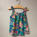 cat & jack floral top 4-5Y