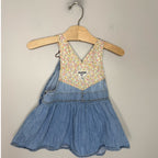 osh kosh skirtall denim floral 18M