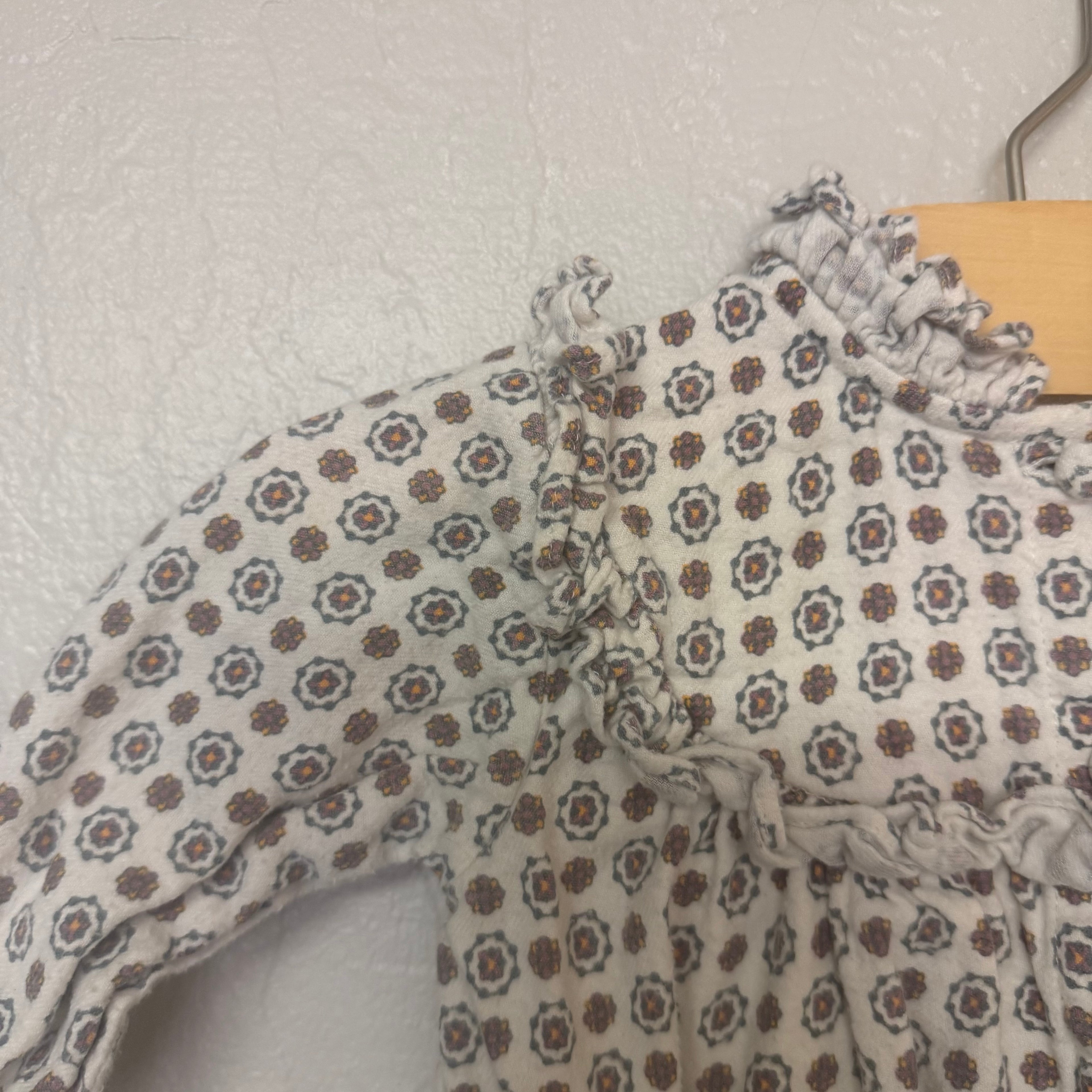 louis louise floral shirt dress 12M