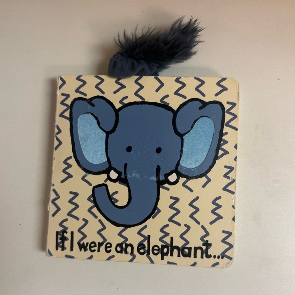 jellycat “if i were an elephant” sensory book