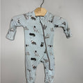 angel dear bamboo dog footie 0-3M