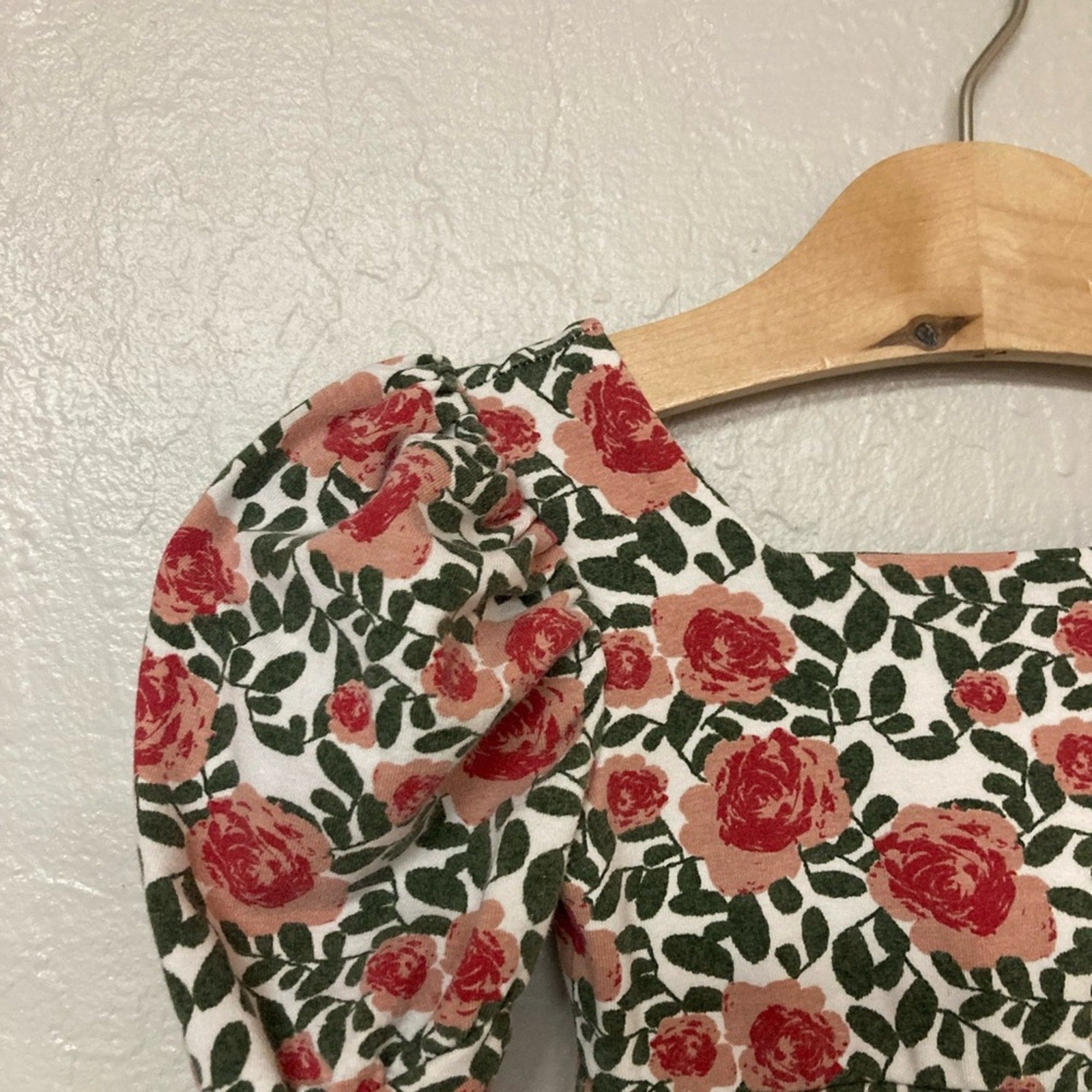 remie girl rose print dress 4Y