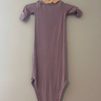 caden lane purple knotted gown 0-3M