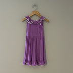 kate quinn purple bamboo dress 4Y