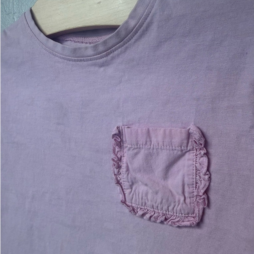 zara girls' pink tee 3Y