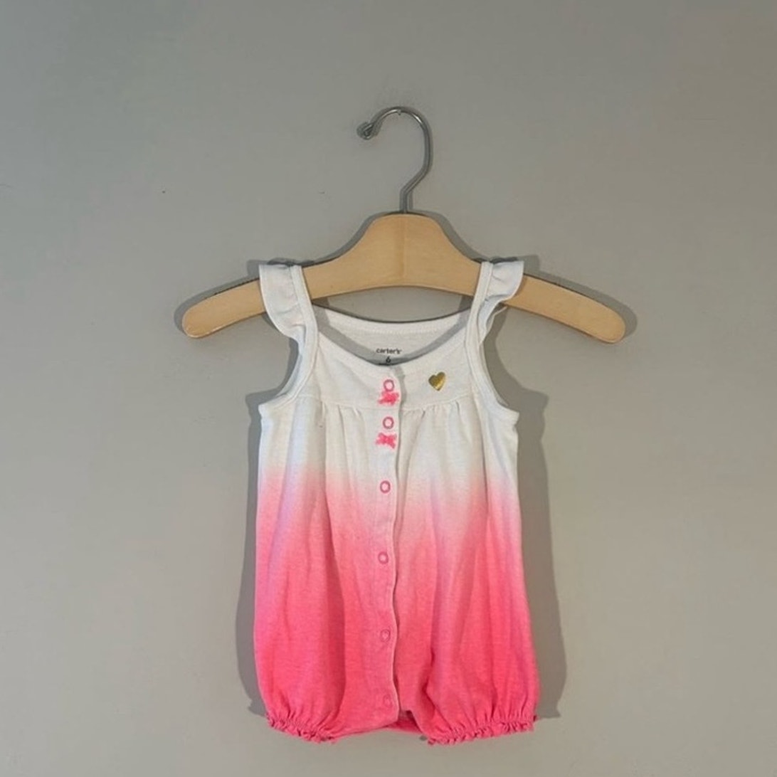 carter's ombre romper 6M