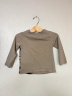 baby gap brown graphic tee 3Y
