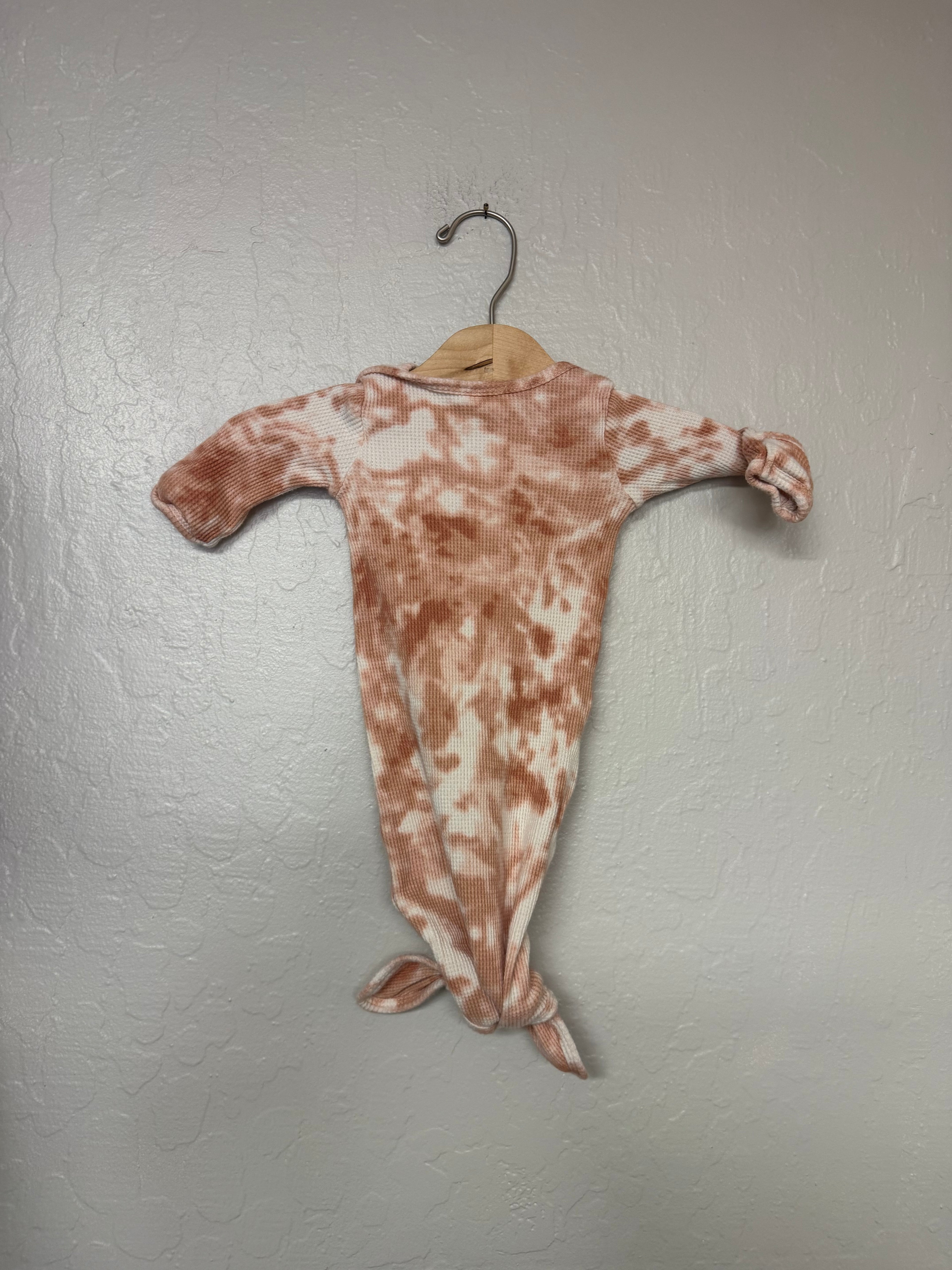 spearmintLOVE 0-3M tie-dye gown