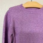 zara lilac purple crewneck sweater 3-4Y