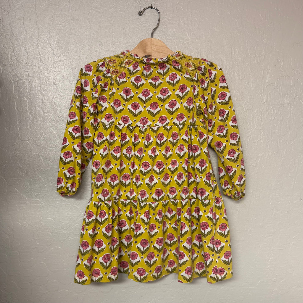 mini boden gold dress 4-5Y