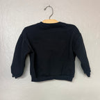 zara girls black sweatshirt with bow 4Y
