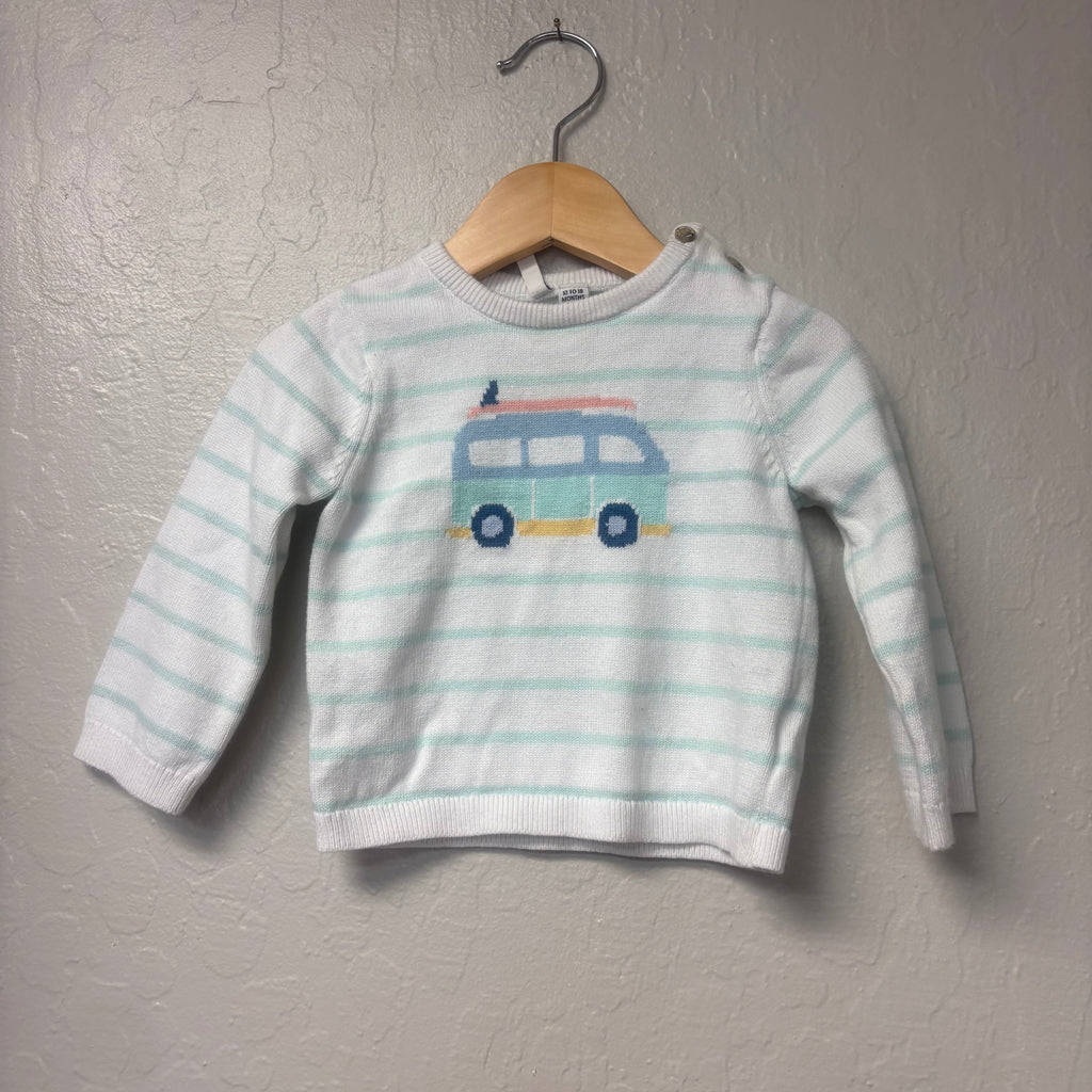 janie and jack van sweater 12-18M
