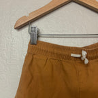 little co. tan shorts with elastic waist band NWT 4T