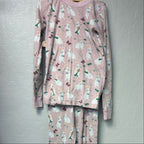 hanna andersson cotton bunny pajamas 10Y