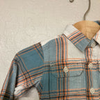 tea collection plaid shirt 12-18M