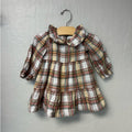 zara girls plaid dress 12-18M