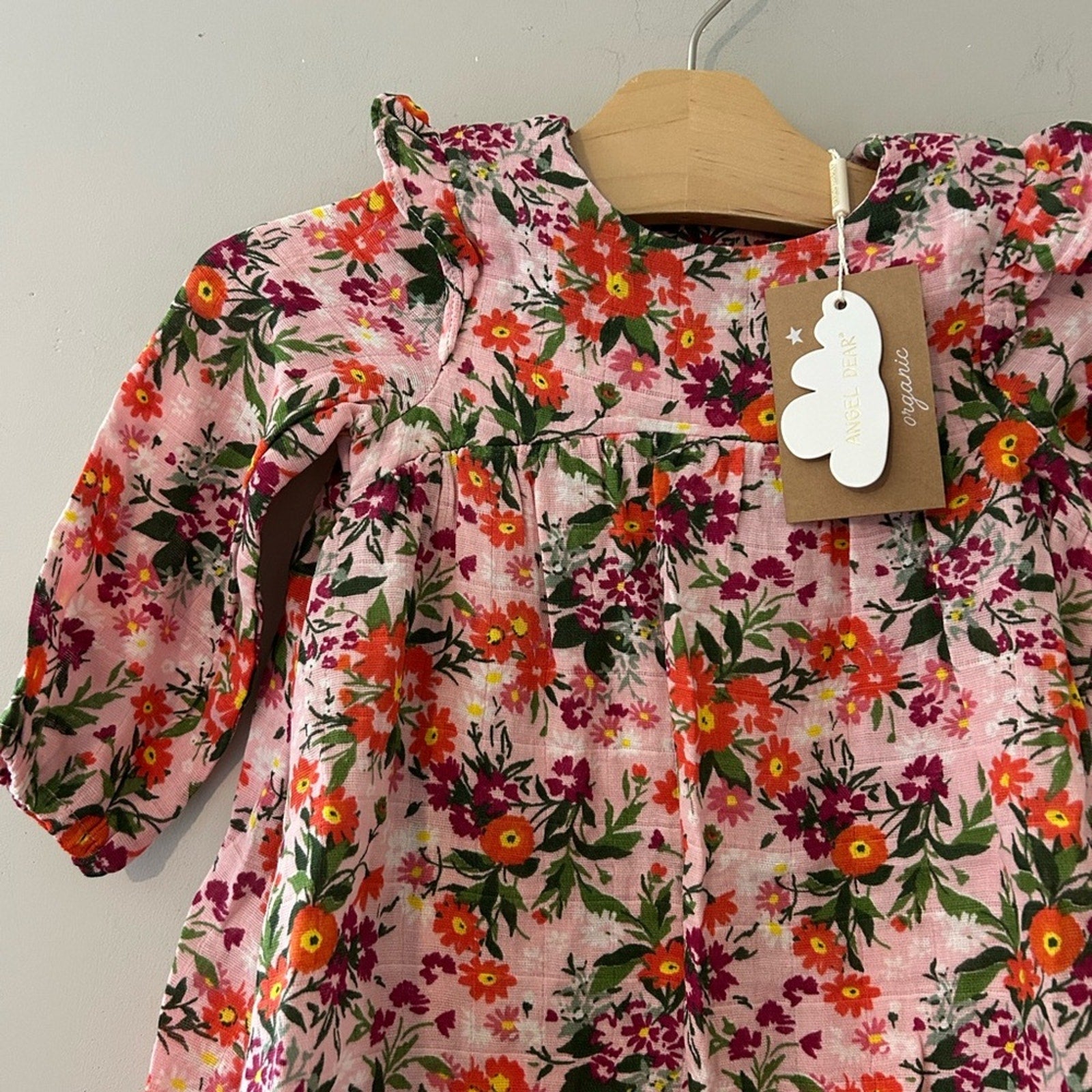 angel dear cotton dress‎ 12-18M