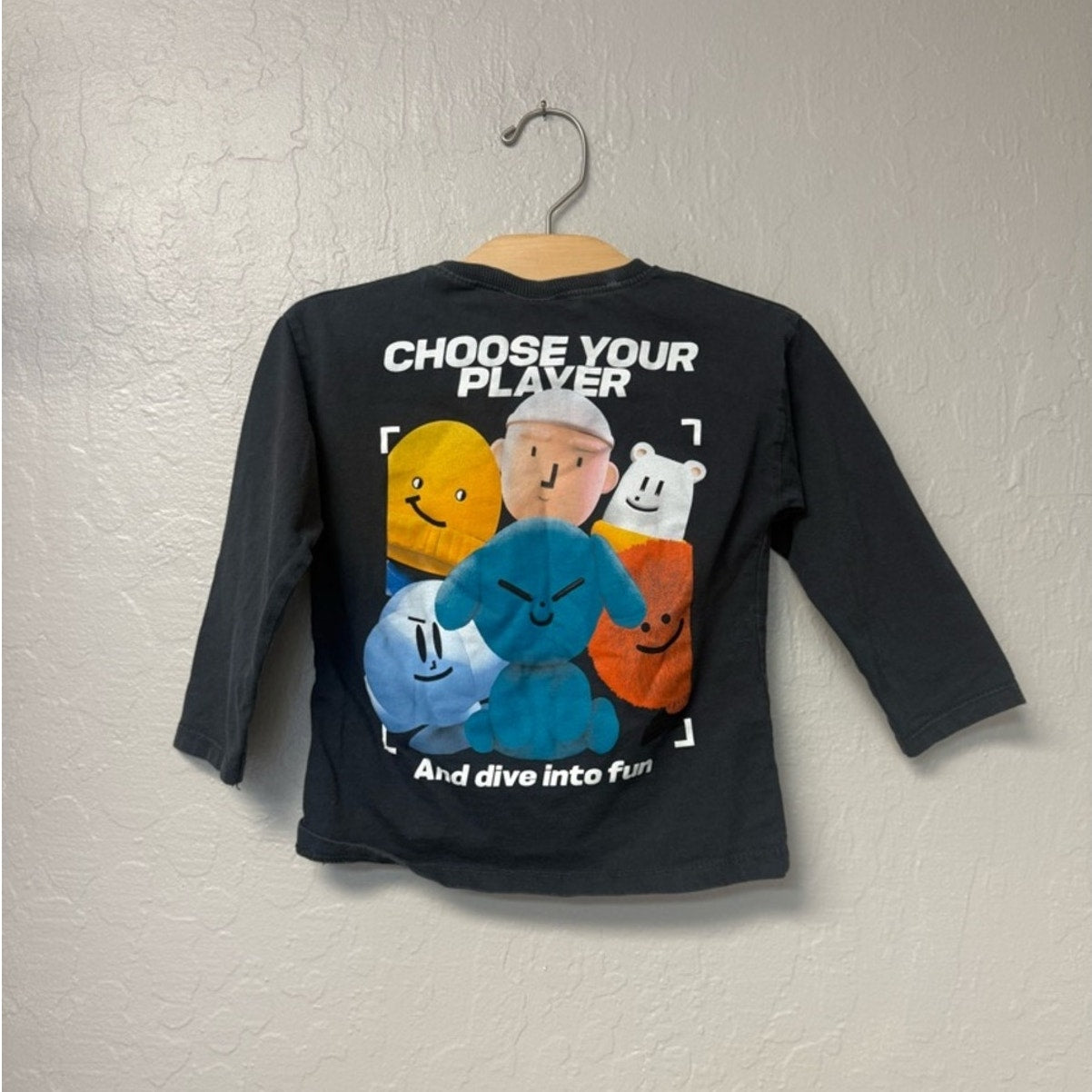 zara boy's video game tee 2-3Y