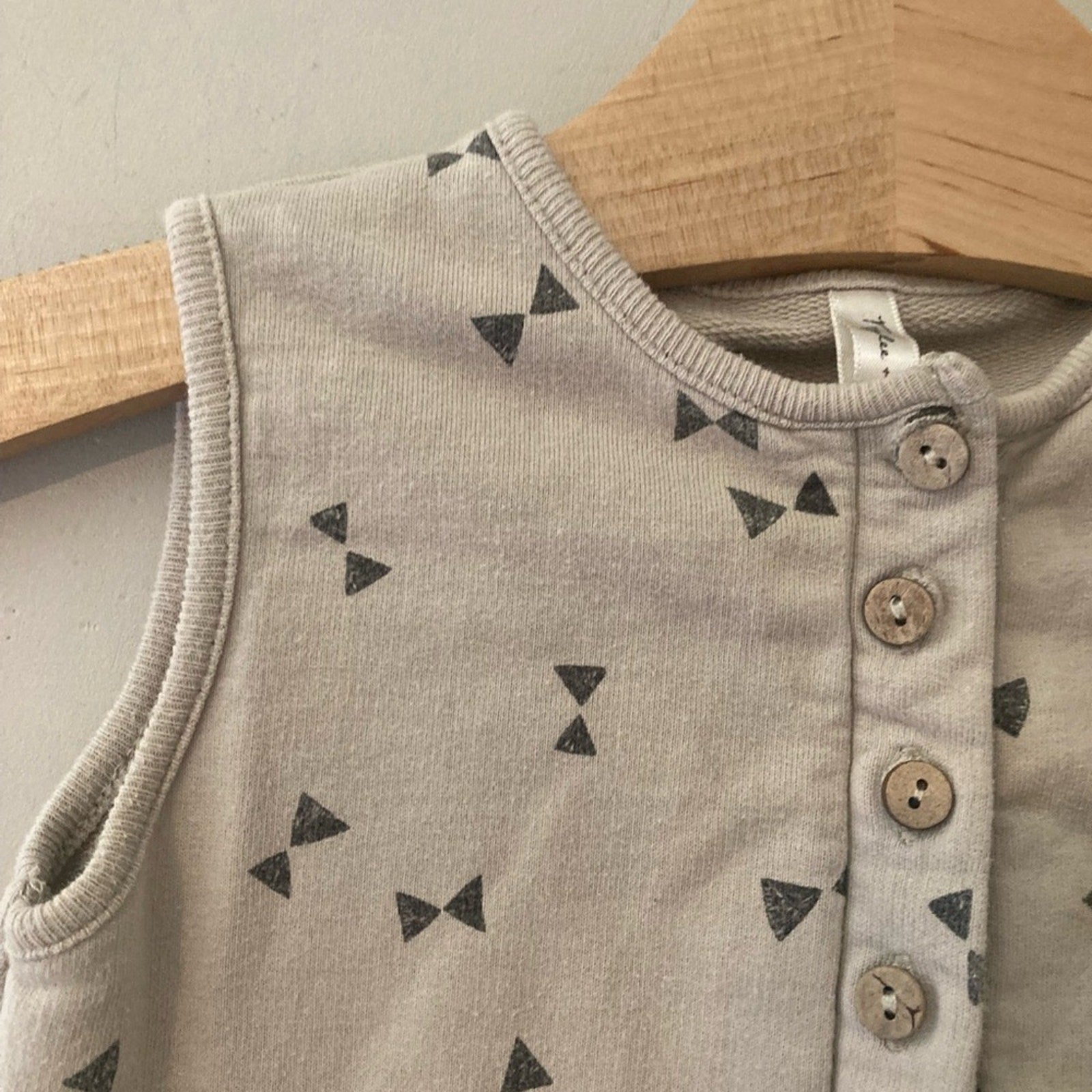 rylee + cru boys' bow tie romper 18-24M