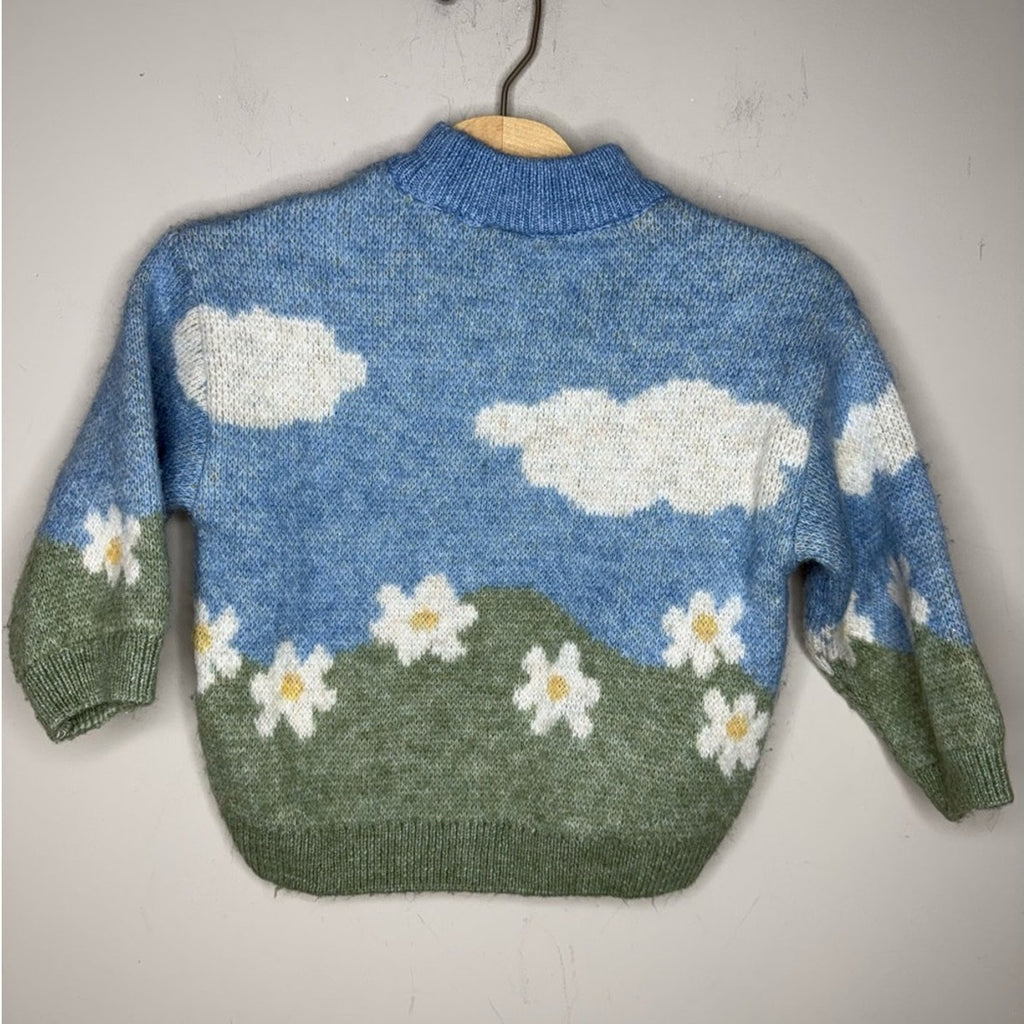 zara girls' sweater 18-24M